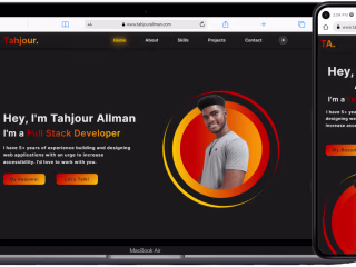 Tahjour's Portfolio
