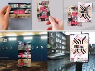 BUSking branding project