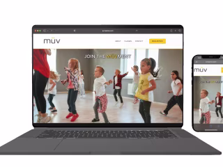 MÜV Creative Productions Web Design