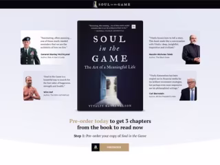 Book Landing Page