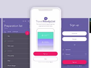 UX/UI Desin for Travel Planning Mobile App