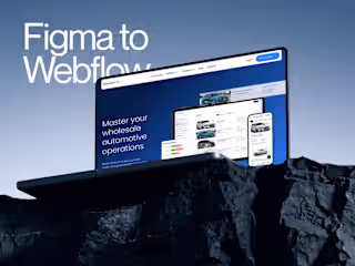 Figma to Webflow (SaaS)