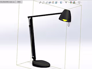 Lamp CAD Model