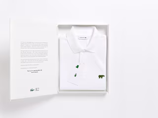 LACOSTE, SAVE OUR SPECIES