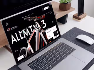 Amazing Website For Bicycle Shop
