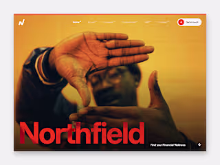 Northfield - Framer Financial Services Website 