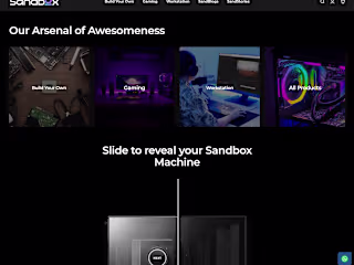 Sandbox — Created my High-End Desktop PC Brand from Scratch