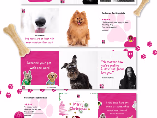 Social Media Design - Puppy Power GH on Behance