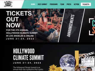 Hollywood Climate Summit | Climate in Media and Entertainment E…