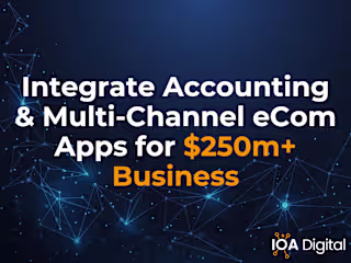 Integrate Accounting & Multi-Channel eCom Apps for $250M+ Biz
