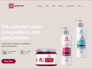 Everva - WordPress Website