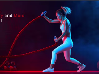 Virtual Fitness Application / Landing Page