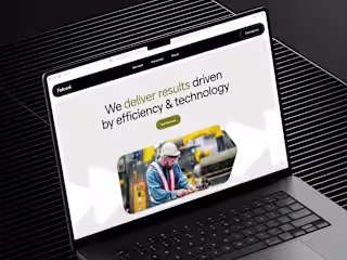 Website UI/UX Design & Webflow Development for Consulting Agency