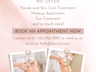 Content creation for a beauty salon