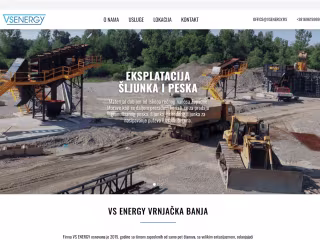The VS ENERGY Concrete Portfolio Website