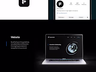 Flutura Tech | Brand Identity
