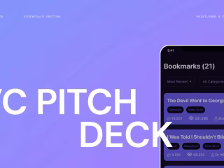 VC Pitch Deck Template