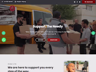 As-Siraj Trust Charity Website
