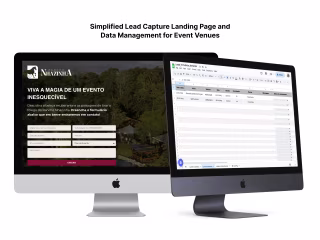 Event Venue Landing Page