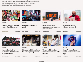 News website (The news dispatch.)