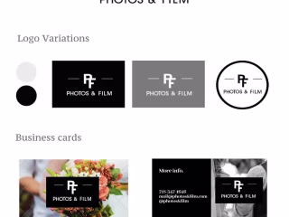 Photos & Film Logo and Website :: Behance