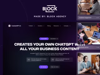 UI/UX SaaS Design | CustomGPT.ai | Engaging & Functional