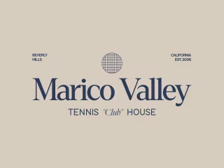 Brand Identity Design For The Marico Valley Tennis Club House.