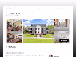 Realtor | Framer Template Development