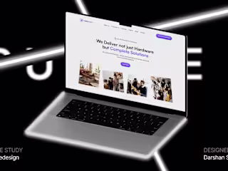 Purple Rock | Landing Page UI Redesign | Figma