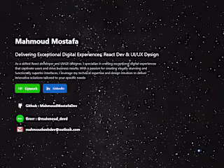 A modern, responsive personal portfolio website built using Next