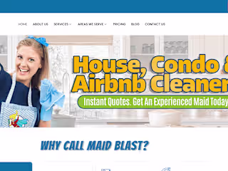 MaidBlast - Home cleaning services