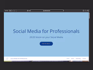 Copywriting for a SMM's personal website