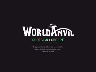 World Anvil | RE-DESIGN Concept :: Behance