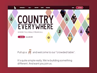 Country Everywhere Web App