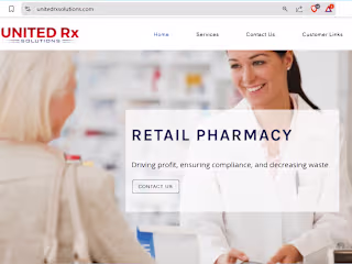 Website Design for United Rx Solutions