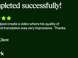 English/ Spanish, Spanish/ English translations and captions.