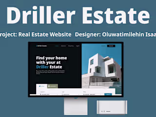 Driller Estate Website :: Behance