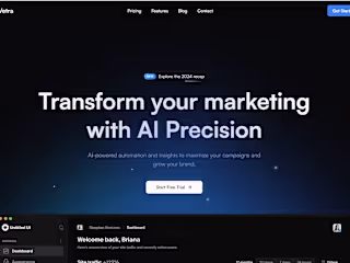 Vetra AI SAAS Marketing Template