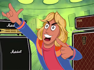 Animated BLiP: Rock Finger Forward!