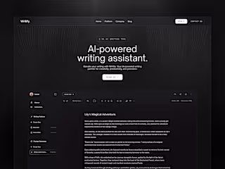 Writify | AI Writing Assistant Website
