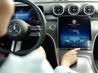 MBUX Multimediasystem at Mercedes-Benz