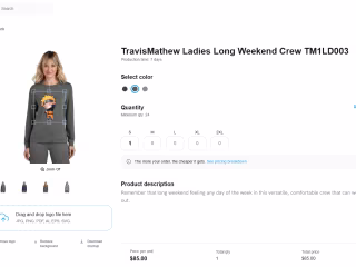 Corporate Merch Design Tool
