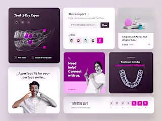 Dental (Alligner) App UI