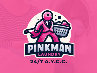Pinkman Laundry Branding