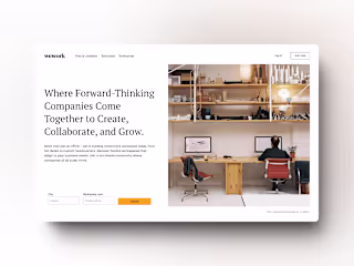 Website Redesign for WeWork
