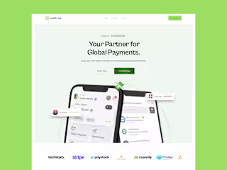 Pay4Me - A Fintech Website Design
