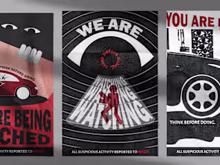 Neighborhood Watch Poster Series