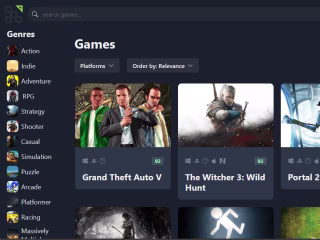 Game Listing