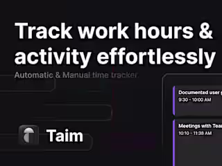Automated Time Tracking Software