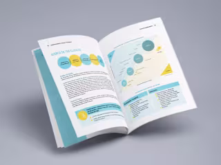 Variety of ebook and document design
